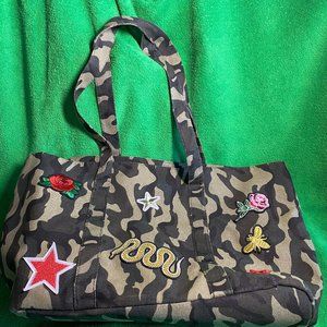 Camouflage tote bag